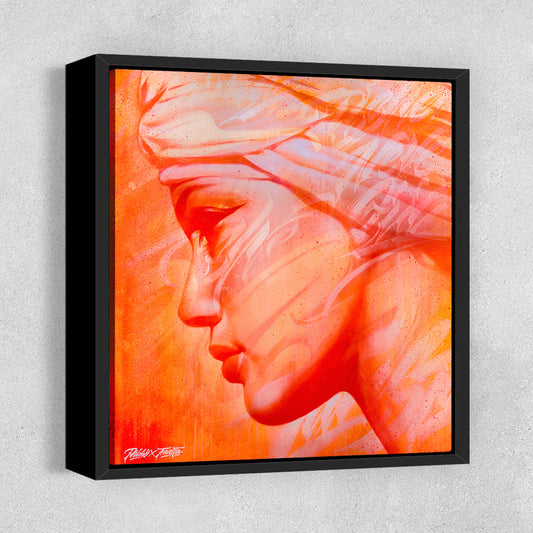 Art is Never Finished Orange - Primo X Fansta