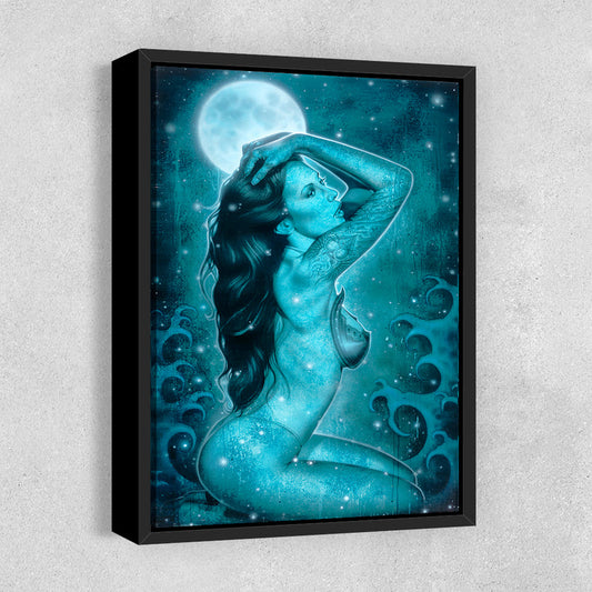 Blue Woman- Franco Vescovi