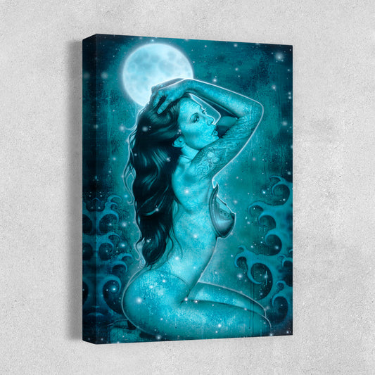 Blue Woman- Franco Vescovi
