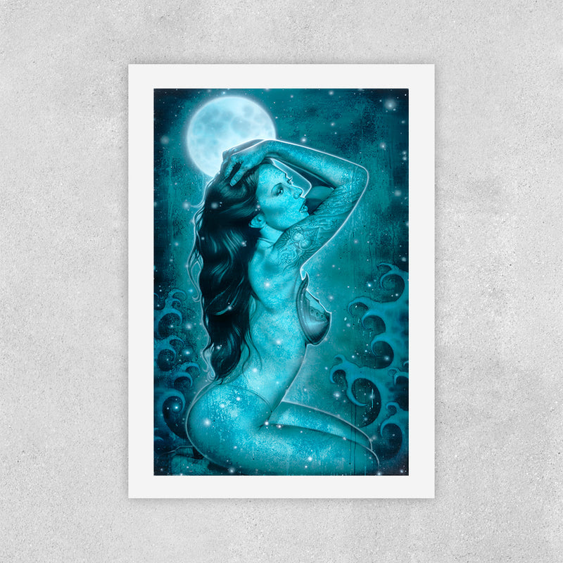 Blue Woman- Franco Vescovi