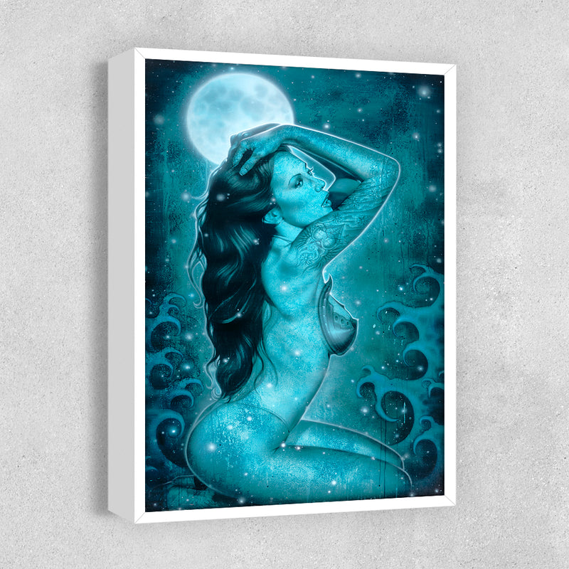 Blue Woman- Franco Vescovi