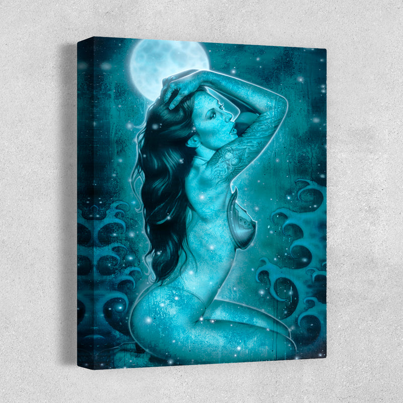 Blue Woman- Franco Vescovi