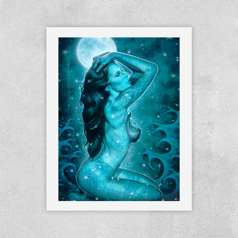 Blue Woman- Franco Vescovi