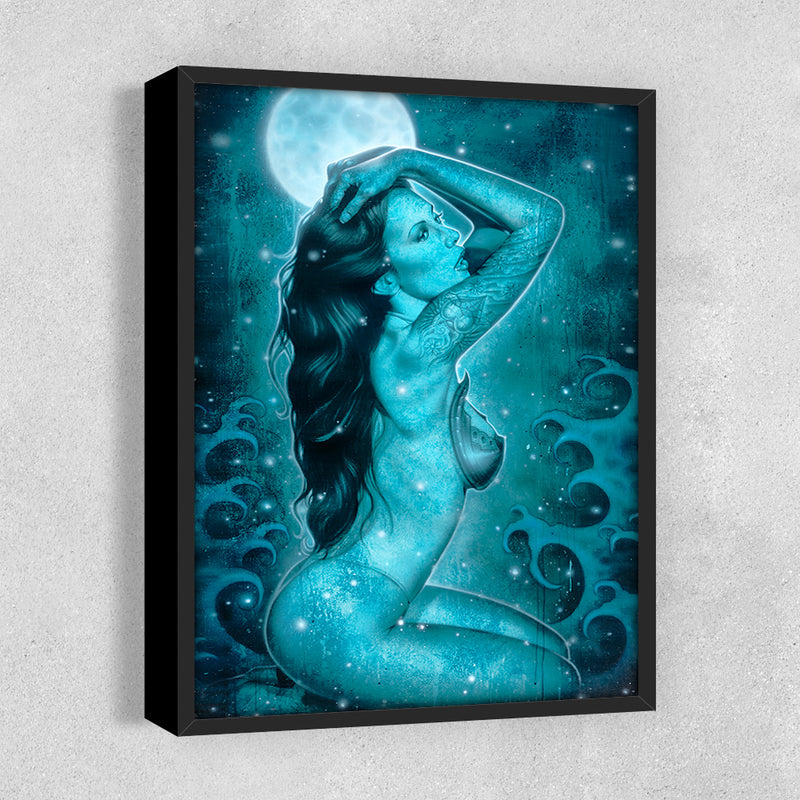 Blue Woman- Franco Vescovi